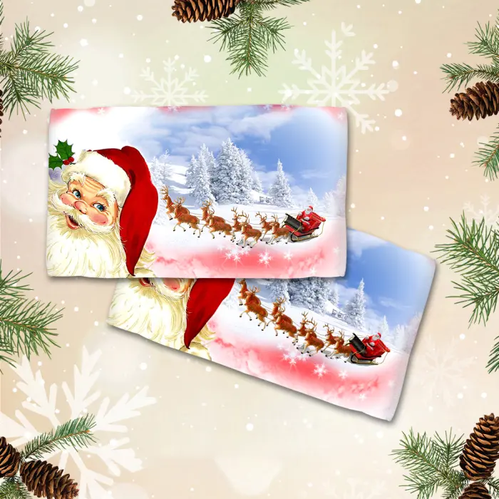 Хавлиена кърпа с коледни мотиви - 3049 - 2084 - Хавлиена кърпа с коледни мотиви - 3049 - 2084