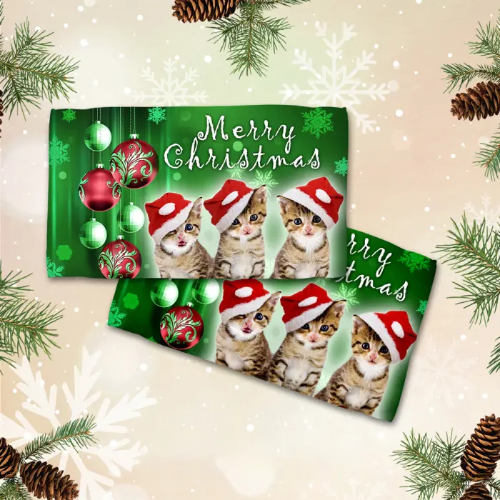 Хавлиена кърпа с коледни мотиви - 3072 - 2107 - Хавлиена кърпа с коледни мотиви - 3072 - 2107