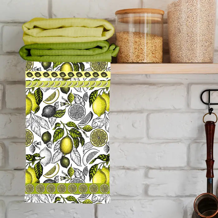 Хавлиена кърпа с принт - 3136 - 2274 - Хавлиена кърпа с принт - 3136 - 2274