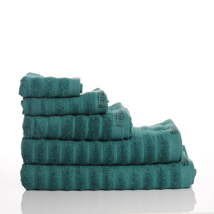 Хавлия за баня Райе - Петрол - 745 - Хавлия за баня Райе - Петрол - 745