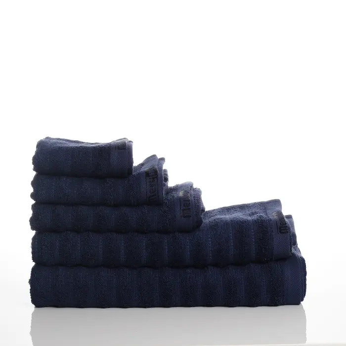 Хавлия за баня Райе - Тъмно синьо - 748 - Хавлия за баня Райе - Тъмно синьо - 748