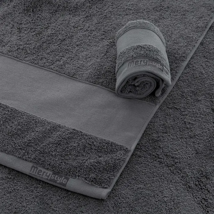 Хавлия за баня Севи - MS - сиво - 3435 - Хавлия за баня Севи - MS - сиво - 3435