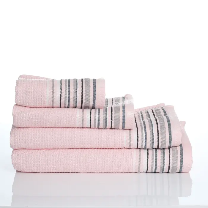 Хавлия за баня Вафла Лукс - Праскова - 775 - Хавлия за баня Вафла Лукс - Праскова - 775