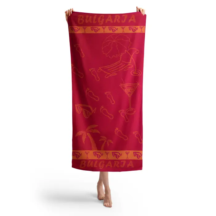 Плажна хавлия Мери-БГ K-101 - 486 - Плажна хавлия Мери-БГ K-101 - 486