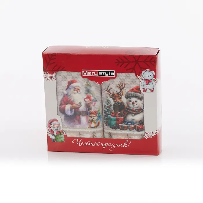 Комплект - 2 броя хавлиена кърпа с печат - Кутия - 5373 - 3378 - Комплект - 2 броя хавлиена кърпа с печат - Кутия - 5373 - 3378