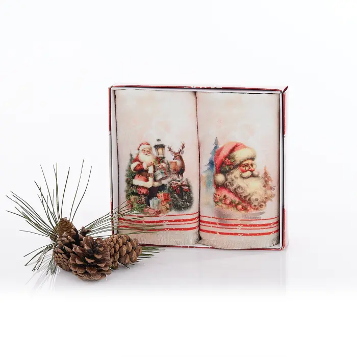 Комплект - 2 броя хавлиена кърпа с печат - Кутия - 5374 - 3379 - Комплект - 2 броя хавлиена кърпа с печат - Кутия - 5374 - 3379