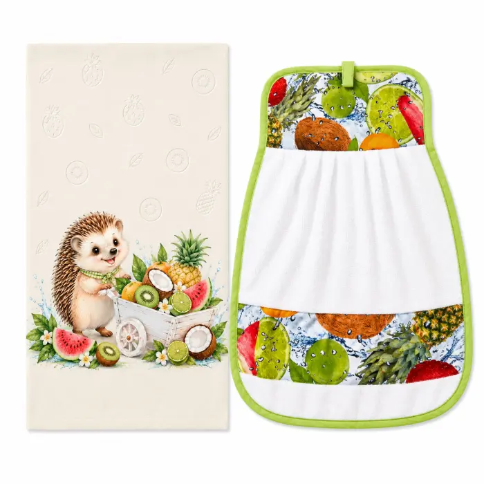 Комплект кърпи „Passion Fruits“ – Фрукти - 30х50 см - 5640 - 4155 - Комплект кърпи „Passion Fruits“ – Фрукти - 30х50 см - 5640 - 4155