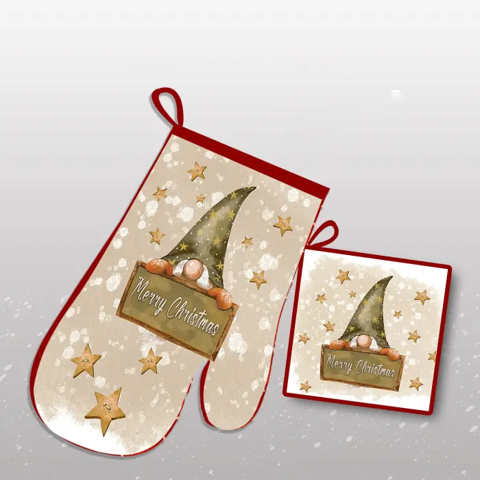 Комплект ръкохватки с коледни мотиви - 2235 - 2160 - Комплект ръкохватки с коледни мотиви - 2235 - 2160