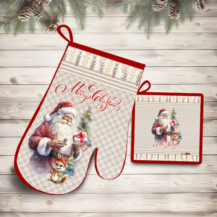 Комплект ръкохватки с коледни мотиви - 5320 - 3089 - Комплект ръкохватки с коледни мотиви - 5320 - 3089