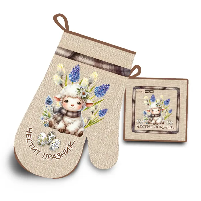 Комплект ръкохватки с великденски мотиви - 4056 - 2798 - Комплект ръкохватки с великденски мотиви - 4056 - 2798