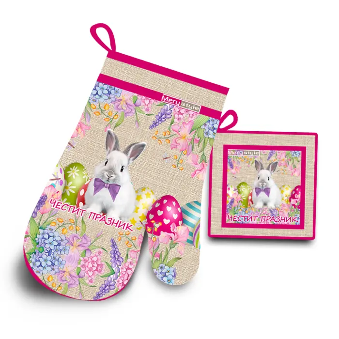 Комплект ръкохватки с великденски мотиви - 4057 - 2799 - Комплект ръкохватки с великденски мотиви - 4057 - 2799