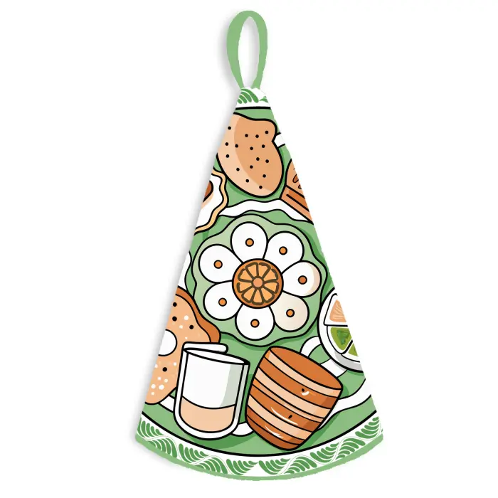 Кръгла хавлиена кърпа 5339 - 3052 - Кръгла хавлиена кърпа 5339 - 3052