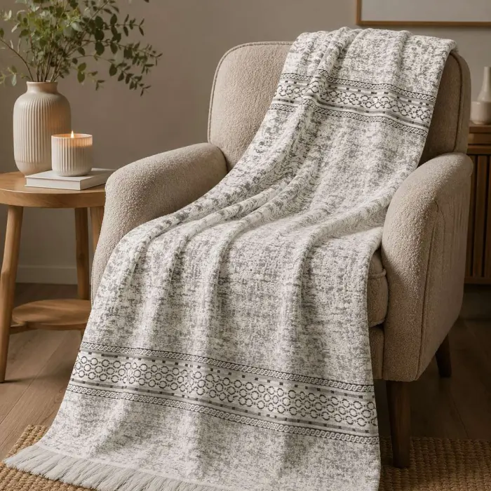 Одеяло Merystyle „Мека хармония“ - Сиво - 4079 - Одеяло Merystyle „Мека хармония“ - Сиво - 4079