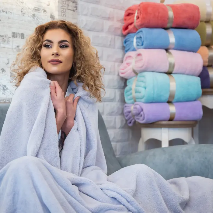 Одеяло Нежна Топлина - Светло сиво - 1529 - Одеяло Нежна Топлина - Светло сиво - 1529