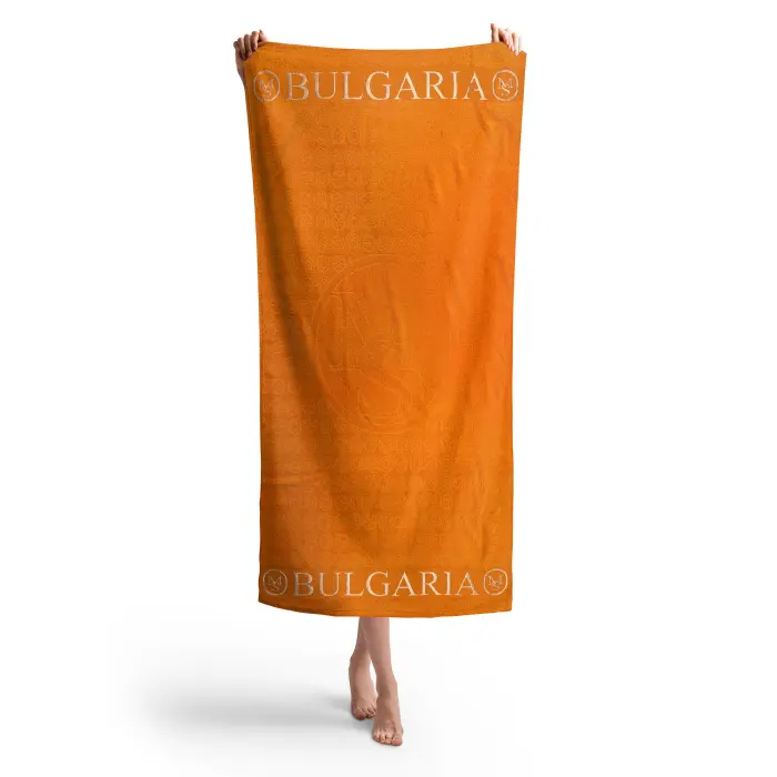 Плажна хавлия MS - Оранжево - 3846 - Плажна хавлия MS - Оранжево - 3846