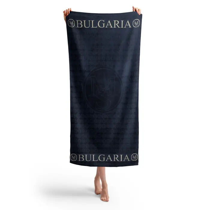 Плажна хавлия MS - Тъмно Синьо - 421 - Плажна хавлия MS - Тъмно Синьо - 421