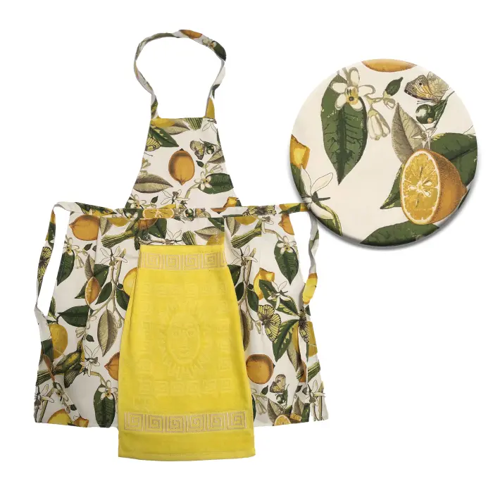 Престилка с хавлиена кърпа - P3 - 2833 - Престилка с хавлиена кърпа - P3 - 2833