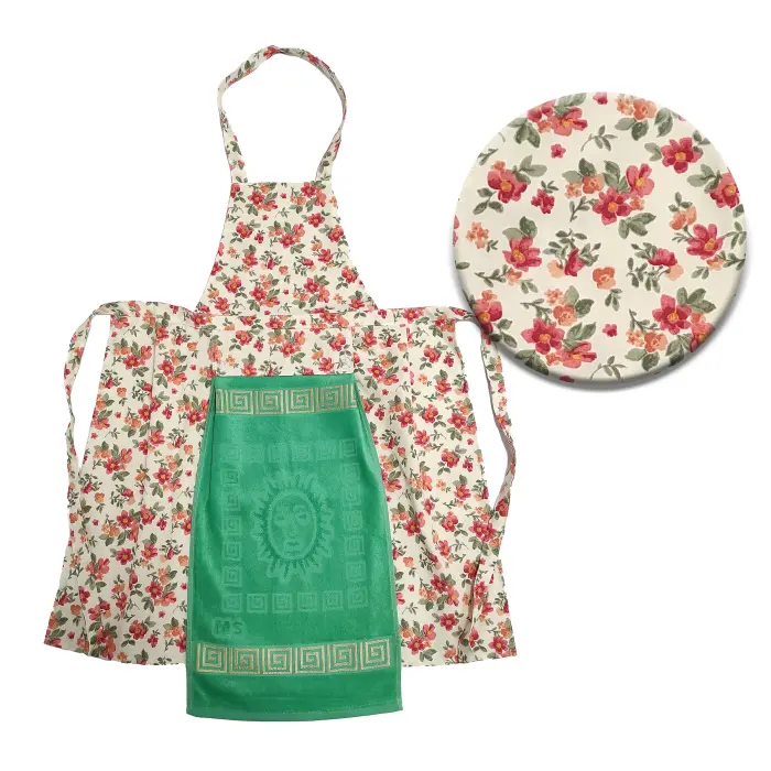 Престилка с хавлиена кърпа - P5 - 2837 - Престилка с хавлиена кърпа - P5 - 2837