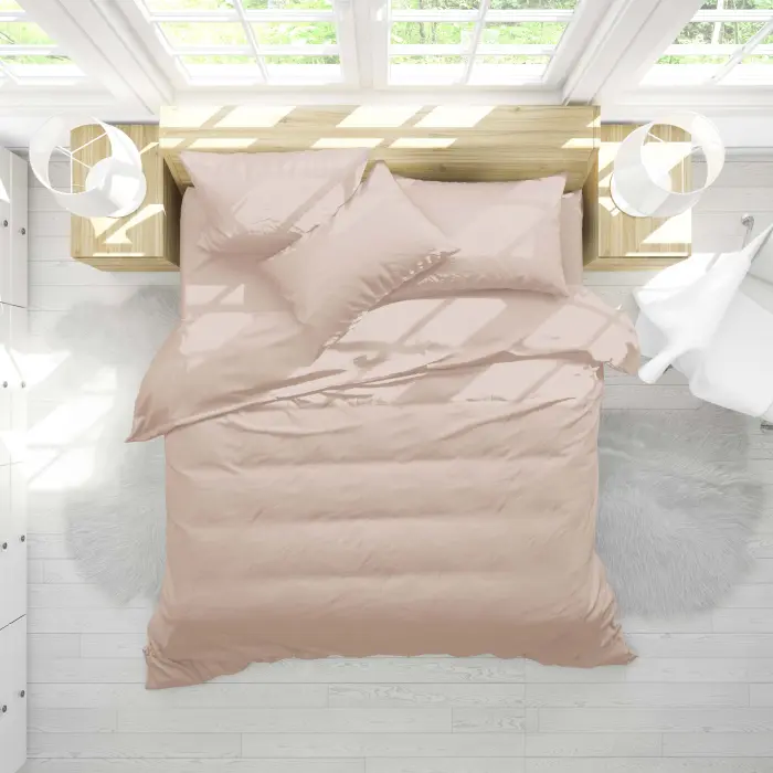 СПАЛЕН КОМПЛЕКТ РАНФОРС ЕДНОЦВЕТЕН КАПУЧИНО - 2190 - СПАЛЕН КОМПЛЕКТ РАНФОРС ЕДНОЦВЕТЕН КАПУЧИНО - 2190