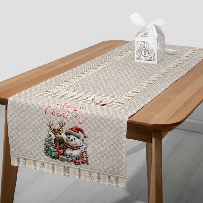 Тишлайфер за маса с коледни мотиви - 5327 - 3096 - Тишлайфер за маса с коледни мотиви - 5327 - 3096