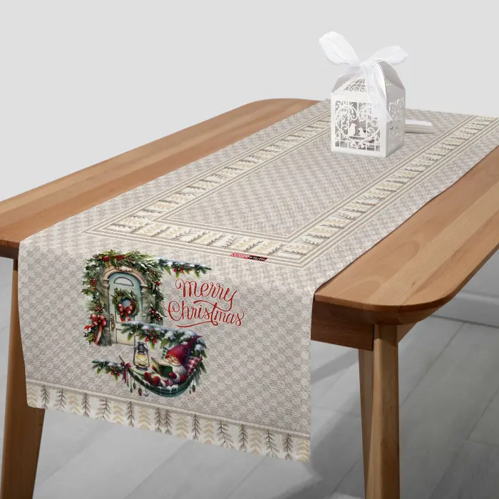 Тишлайфер за маса с коледни мотиви - 5329 - 3098 - Тишлайфер за маса с коледни мотиви - 5329 - 3098