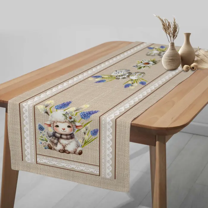 Тишлайфер за маса с великденски мотиви - 4077 - 2790 -  Тишлайфер за маса с великденски мотиви - 4077 - 2790