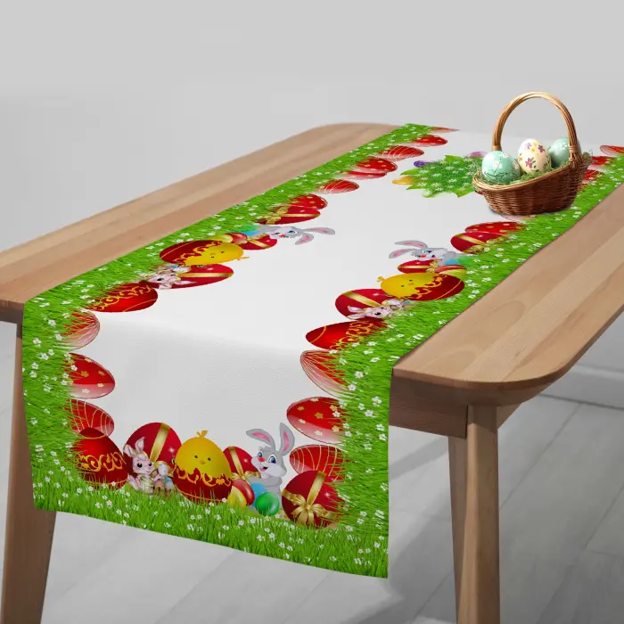 Тишлайфер за маса с великденски мотиви - 5114 - 2867 - Тишлайфер за маса с великденски мотиви - 5114 - 2867