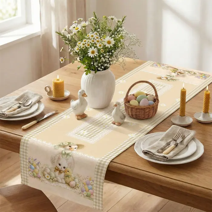 Тишлайфер за маса с великденски мотиви - 5426 - 3794 - Тишлайфер за маса с великденски мотиви - 5426 - 3794