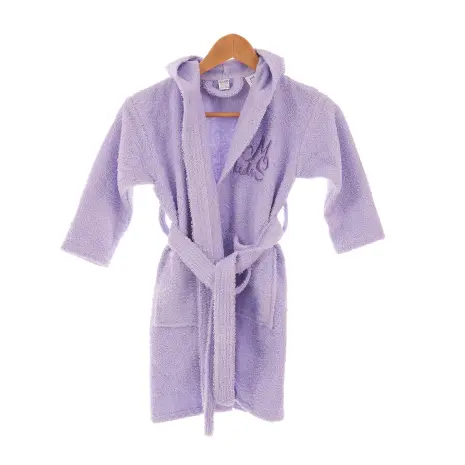 Детски халат Мери-MS лилаво - Детски халат Мери-MS лилаво