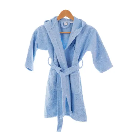 Детски халат Мери-MS светло синьо - Детски халат Мери-MS светло синьо