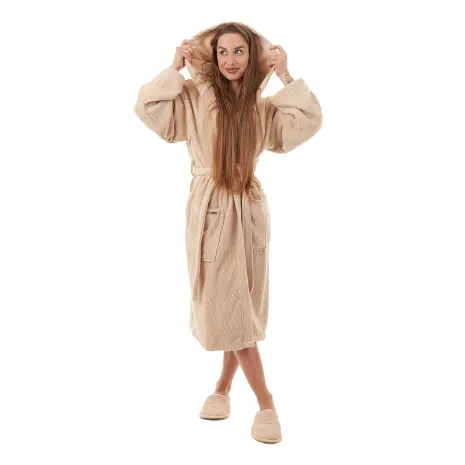 Халат Рипс - Капучино - дамски - Халат Рипс - Капучино - дамски