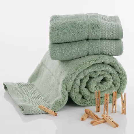 Хавлия за баня Микропамук - Зелено