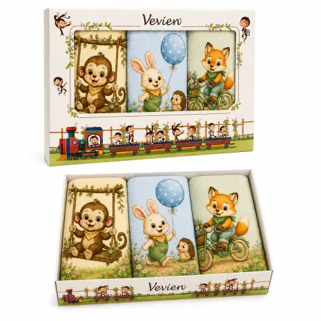 Комплект хавлиени кърпи „Vevien“ – 30х50см - Модел-1 - 5645