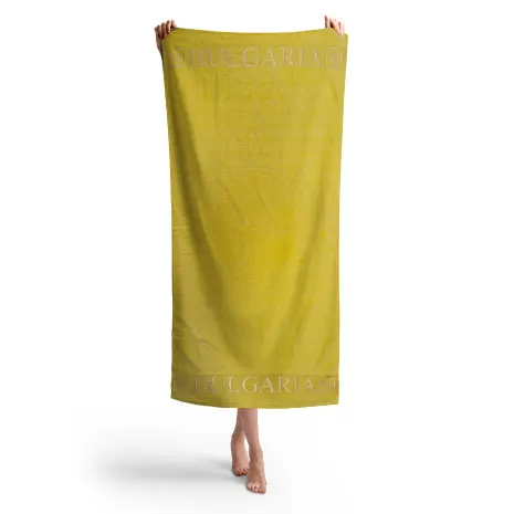 Плажна хавлия MS - Жълто