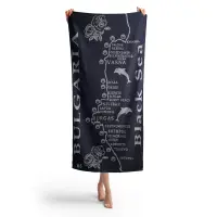 Плажна хавлия Мери-БГ 1001 - Плажна хавлия Мери-БГ 1001