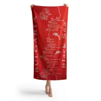 Плажна хавлия Мери-БГ 1010 - Плажна хавлия Мери-БГ 1010