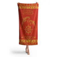 Плажна хавлия Мери-БГ 1506 - Плажна хавлия Мери-БГ 1506