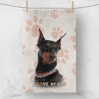 Хавлиена кърпа с домашни любимци 4001 - Хавлиена кърпа с домашни любимци 4001