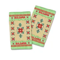 Сувенирна кърпа с Български шевици 4046 - Сувенирна кърпа с Български шевици 4046