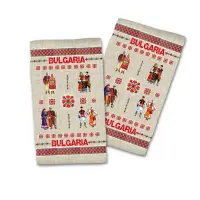 Сувенирна кърпа с Български шевици 4047 - Сувенирна кърпа с Български шевици 4047