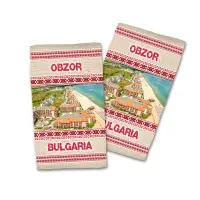 Сувенирна хавлиена кърпа Черноморие 4095 - Сувенирна хавлиена кърпа Черноморие 4095
