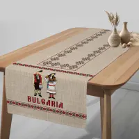 Тишлайфер за маса с български шевици 4132 - Тишлайфер за маса с български шевици 4132