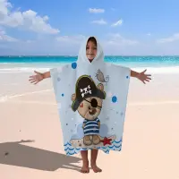 Детско хавлиено пончо - Пират - Детско хавлиено пончо - Пират