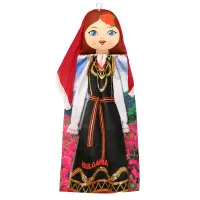 Сувенирна хавлиена кърпа тип кукла 4254 - Сувенирна хавлиена кърпа тип кукла 4254