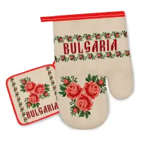 Комплект ръкохватки с български шевици 4285 - Комплект ръкохватки с български шевици 4285