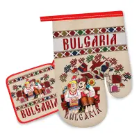 Комплект ръкохватки с български шевици 4288 - Комплект ръкохватки с български шевици 4288