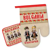Комплект ръкохватки с български шевици 4291 - Комплект ръкохватки с български шевици 4291