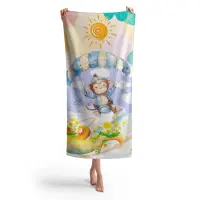Детска хавлиена кърпа Принт 4374 - Детска хавлиена кърпа Принт 4374