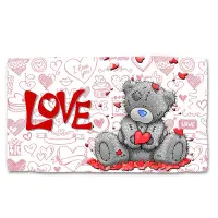 Хавлиена кърпа - Свети Валентин - 5382 - Хавлиена кърпа - Свети Валентин - 5382