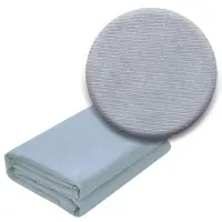 ЧАРШАФ С ЛАСТИК - BOHO COTTON - СВЕТЛО СИНЬО - 2373 | ЧАРШАФ С ЛАСТИК - BOHO COTTON - СВЕТЛО СИНЬО - 2373